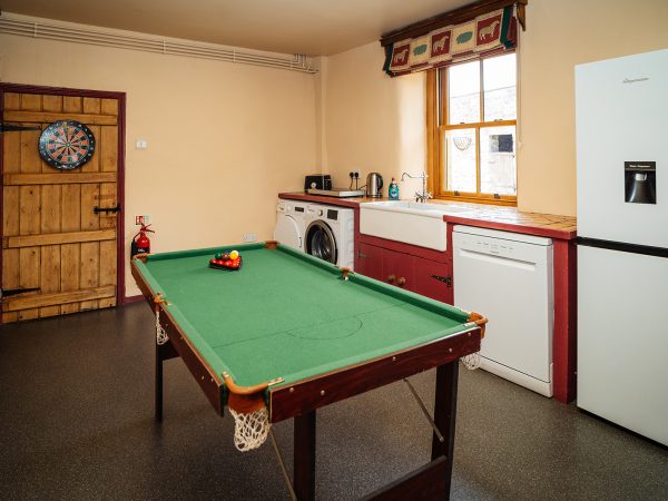 Bay Horse Farm Holiday Cottages Pool table